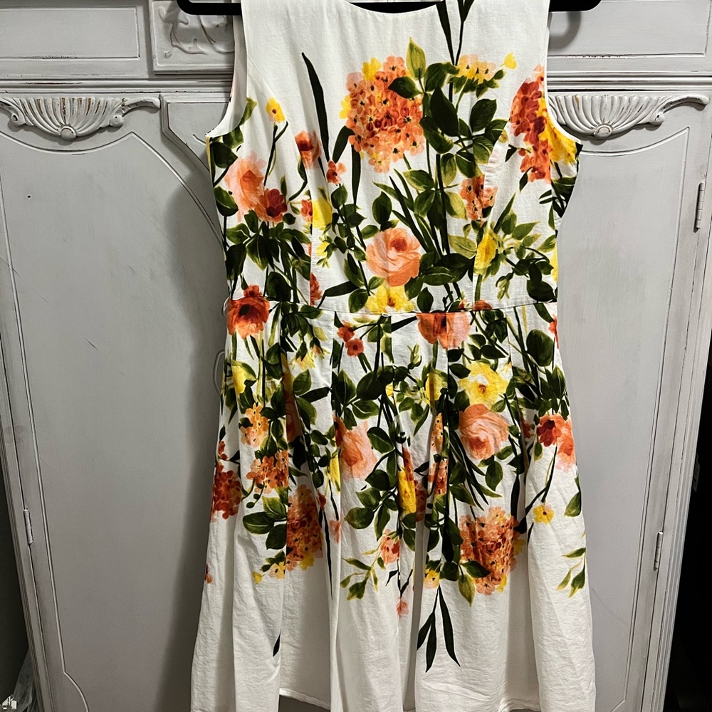 Tommy Hilfiger fit and flare tea dress
